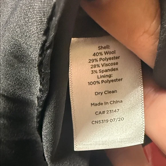 Talbots Plaid Red and Black Women's Skirt - Picture 6 of 6